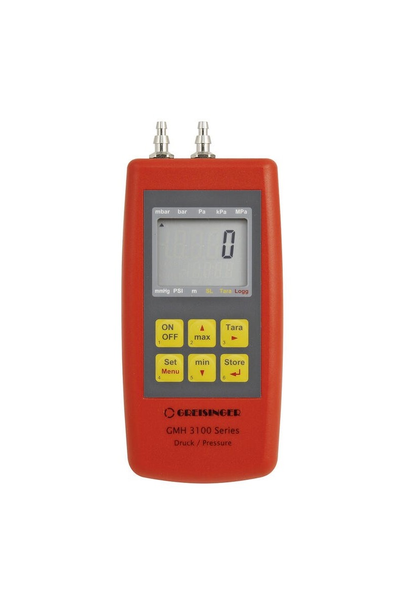 Greisinger - Manometer for Over/Under Pressure or Presssure Difference Greisinger - Manometer for Over/Under Pressure or Presssure Difference