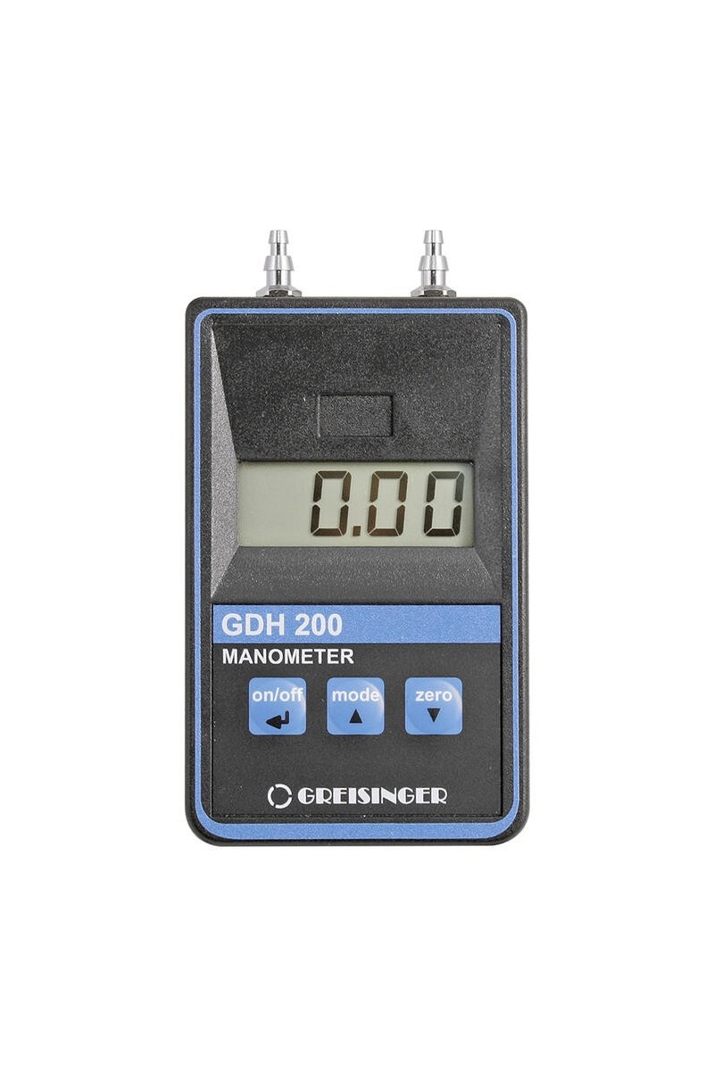 Greisinger Manometer for Over/Under Pressure or Pressure Difference Greisinger Manometer for Over/Under Pressure or Pressure Difference