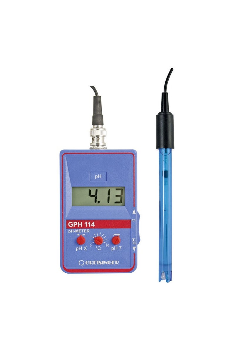 Greisinger - PH-Meter incl. pH electrode and battery Greisinger - PH-Meter incl. pH electrode and battery