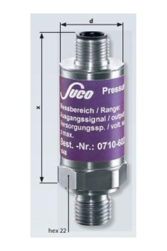 Suco - 0705/0710/0720 Pressure Sensor